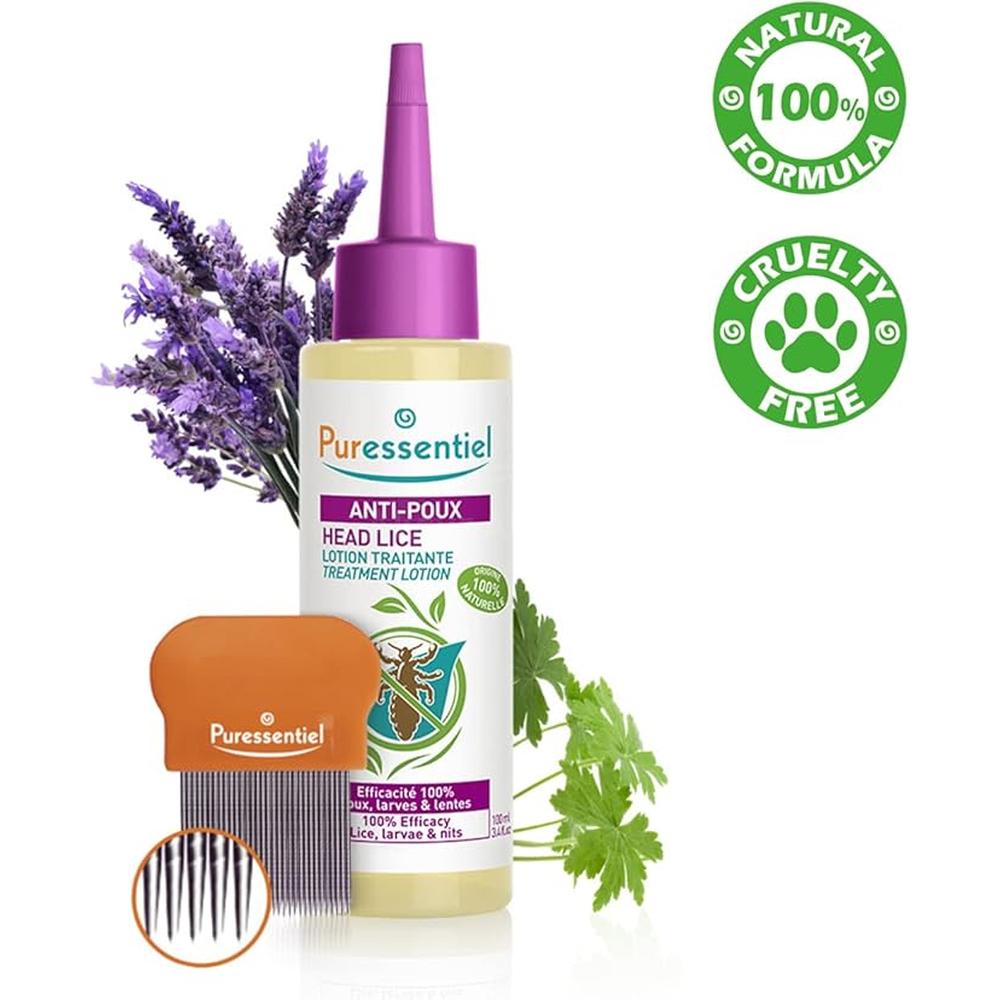 PURESS ANTI-LICE LOTION AND COMB 100ML #48013 1