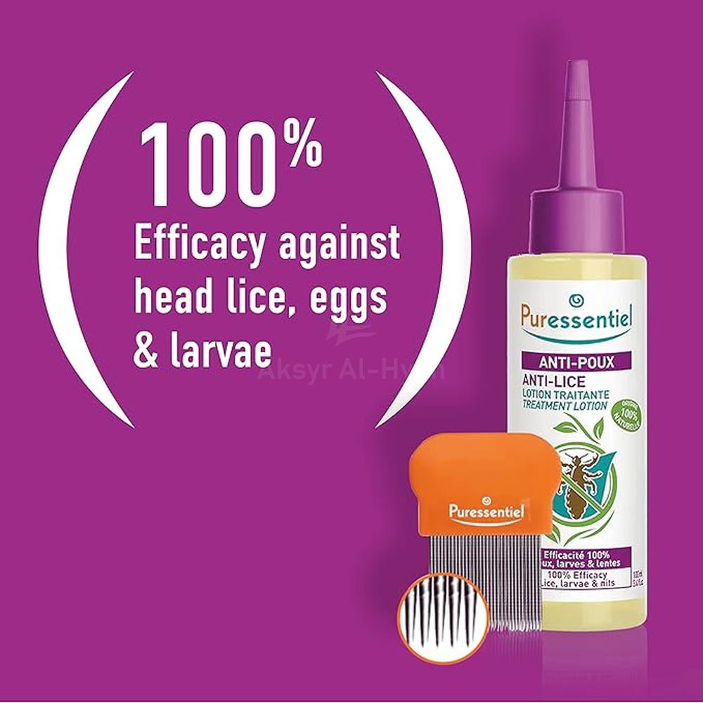 PURESS ANTI-LICE LOTION AND COMB 100ML #48013 3