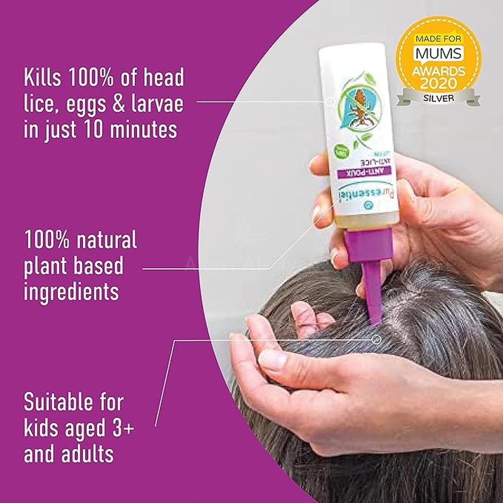 PURESS ANTI-LICE LOTION AND COMB 100ML #48013 4