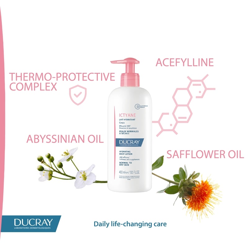 DUCRAY ICTYANE  BODY LOTION 400ML 575753 1