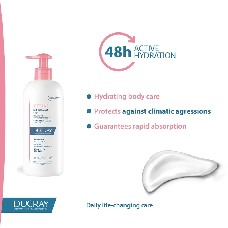 DUCRAY ICTYANE  BODY LOTION 400ML 575753 3