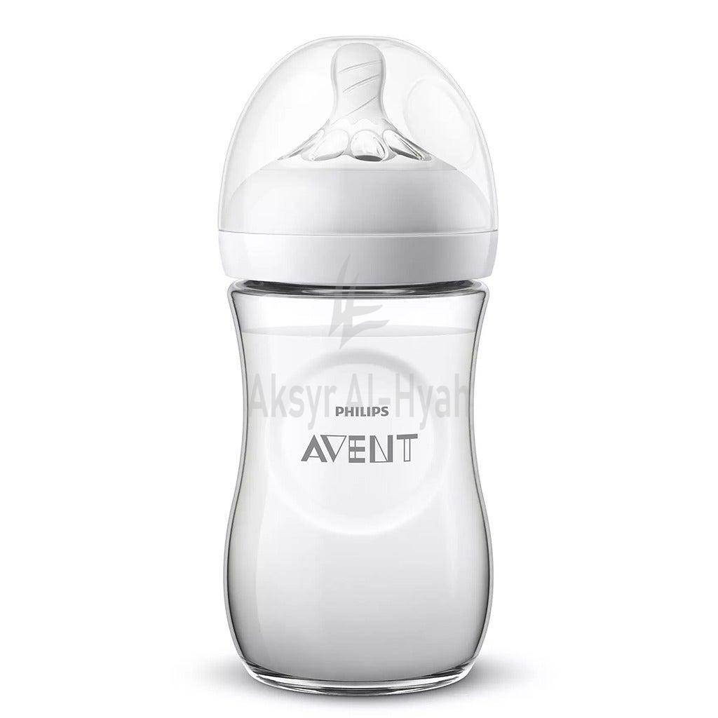 AVENT NATURAL FEEDING BOTTLE 1M+ 260ML(P) SCF070/20 #PA463 3