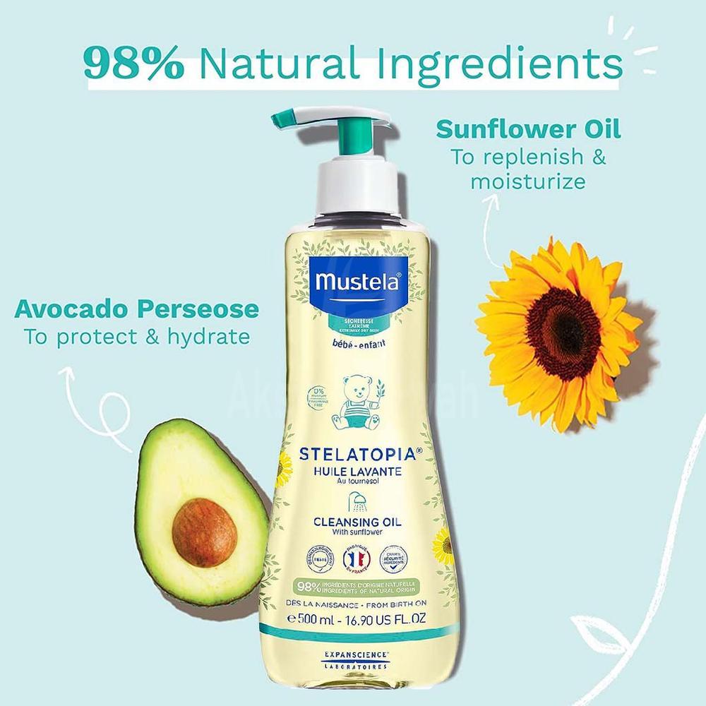 MUSTELA STELATOPIA CLEANSING OIL 500ML #59530 3