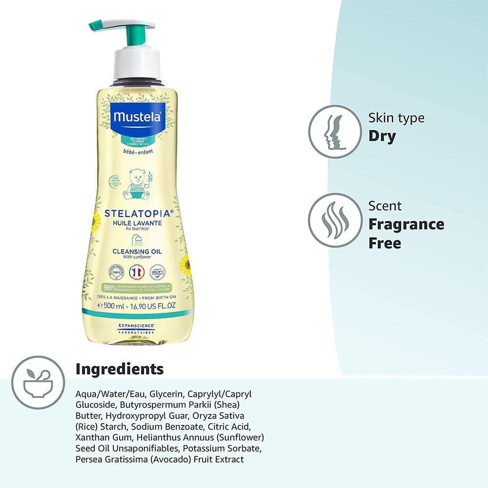 MUSTELA STELATOPIA CLEANSING OIL 500ML #59530 4