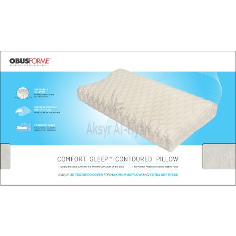OBUSFORME COMFORT SLEEP CONTOURED PILLOW