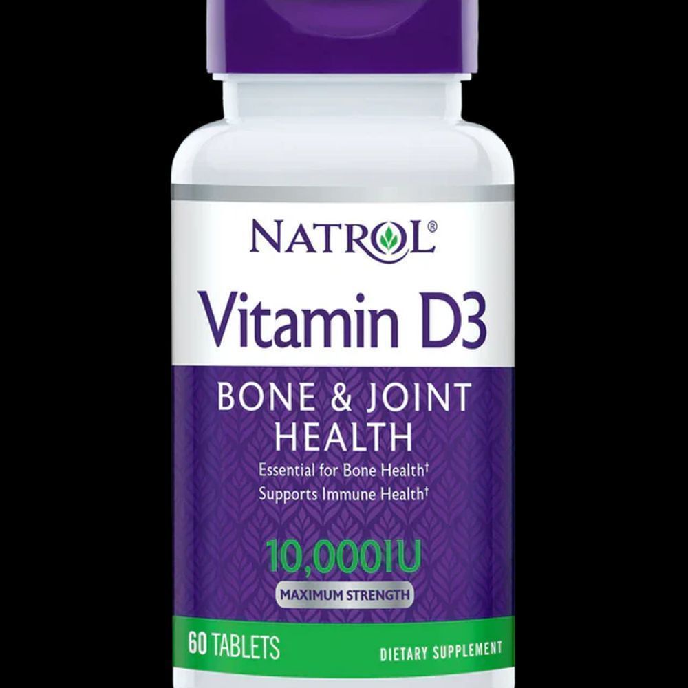 NATROL VITAMIN D3 10000IU TAB 60'S