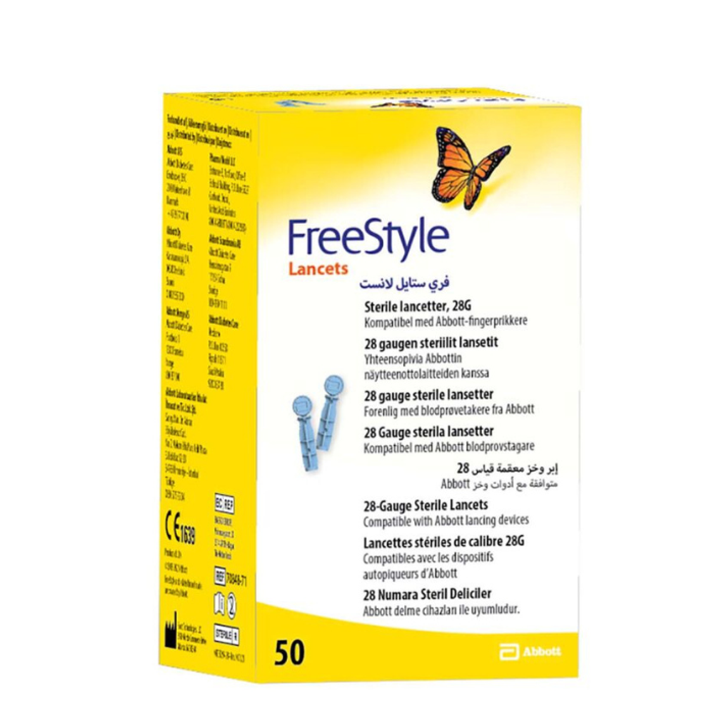 FREESTYLE OPTIUM LANCETS 50'S