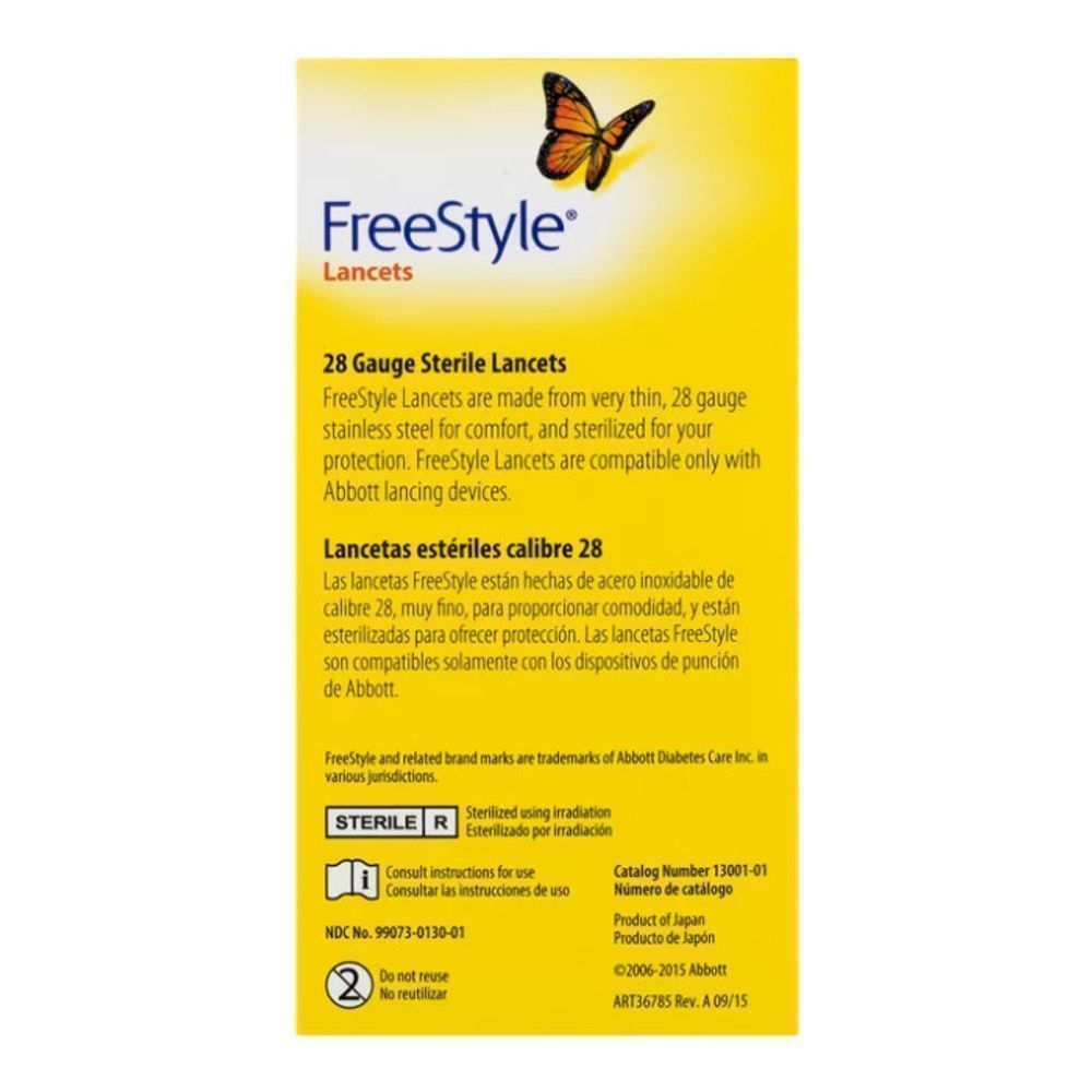 FREESTYLE OPTIUM LANCETS 50'S