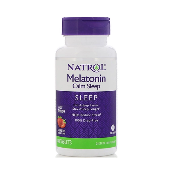 NATROL MELATONIN CALM SLEEP TAB 60'S 1