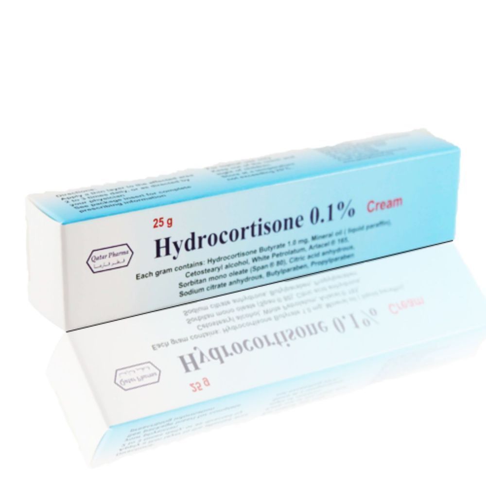 HYDROCORTISONE 0.1% CREAM 25G