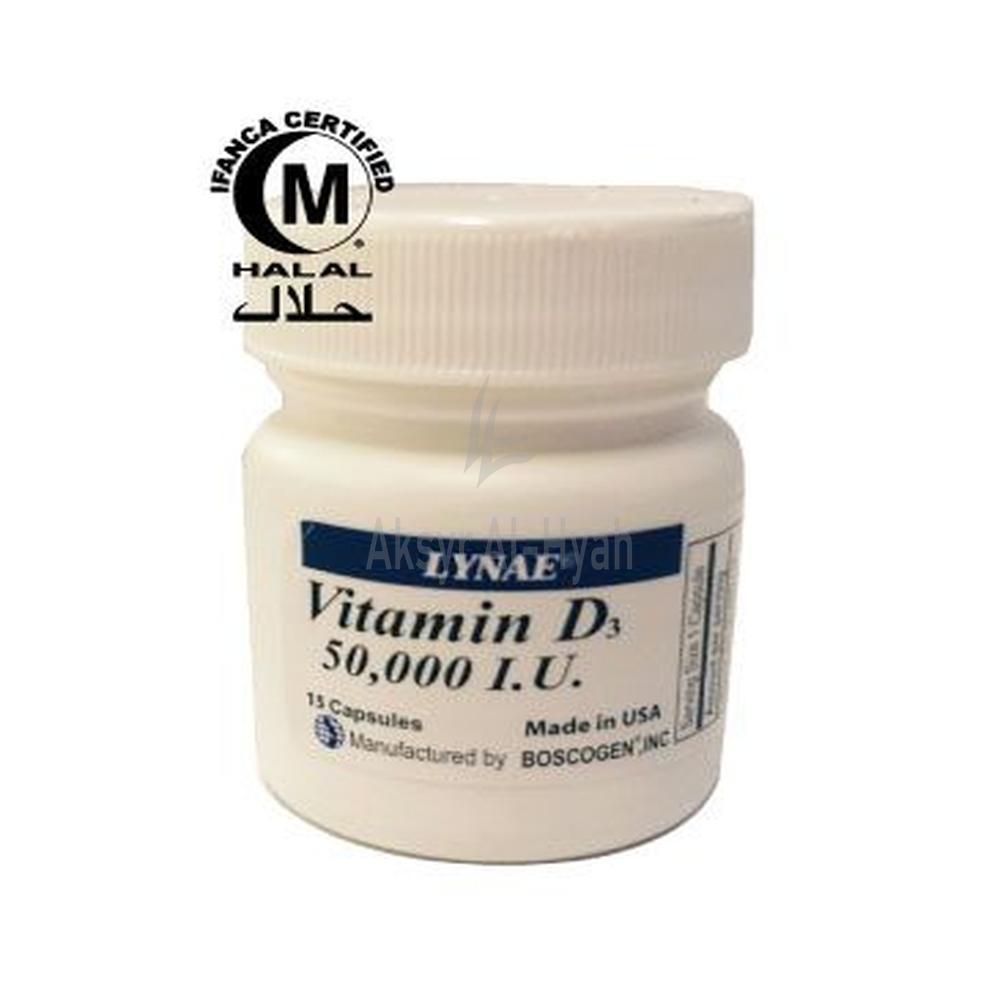 LYNAE VITAMIN D3 50000 I.U. CAPS 15'S