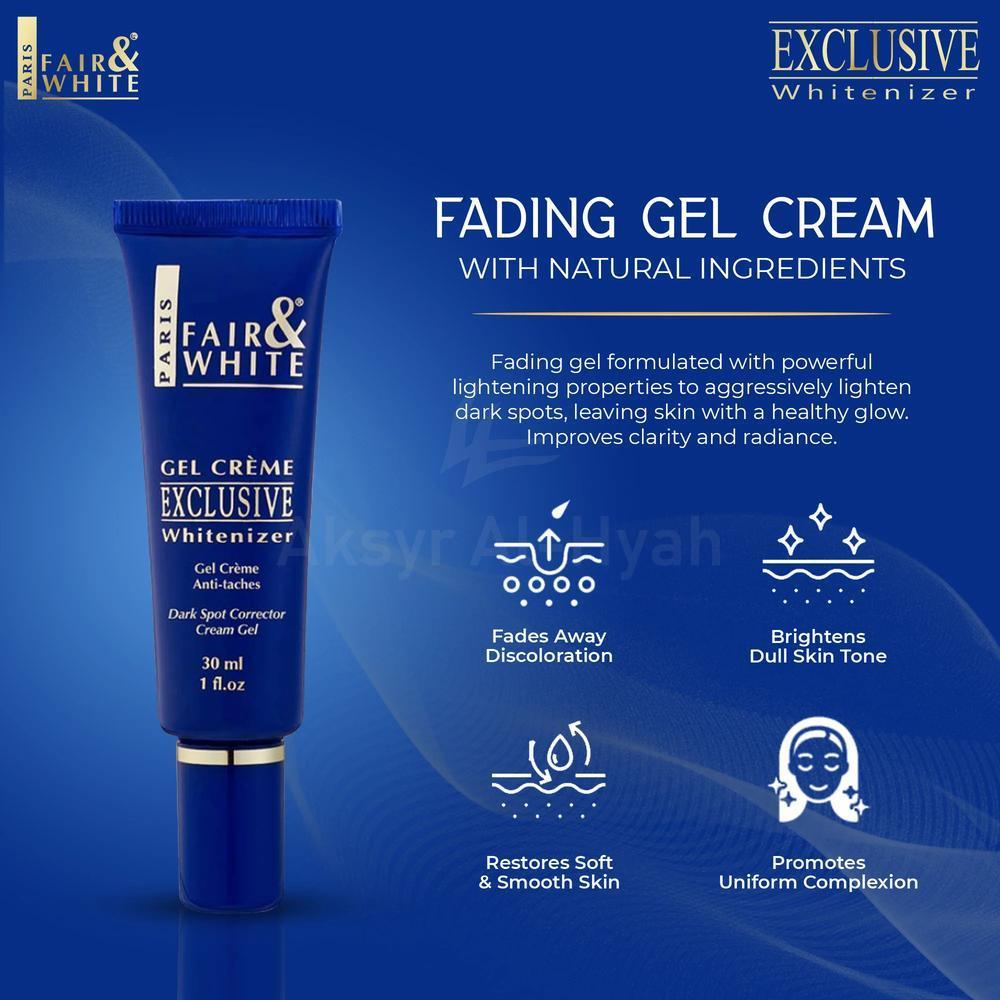 F&W EXCLUSIVE WHITENIZER VIT C CREAM GEL 30ML