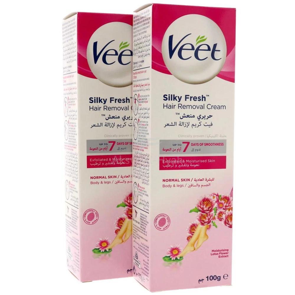 VEET SILKY FRESH HAIR REMOVAL CR.NORMAL 100#2200