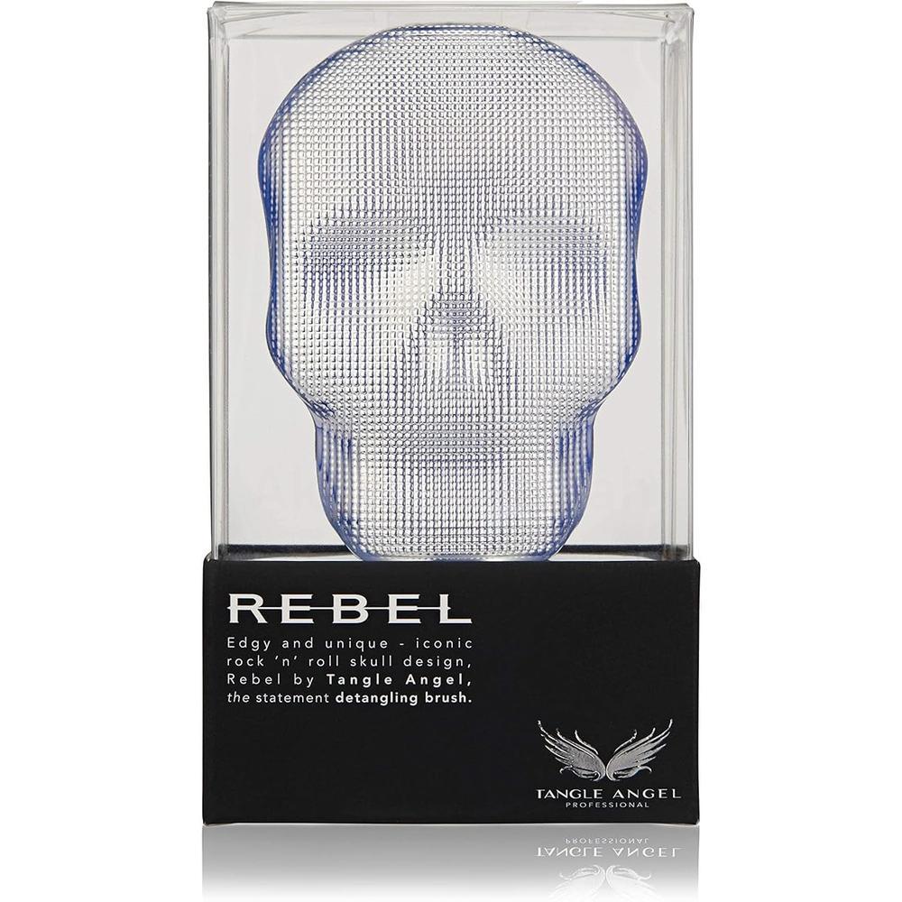 TANGLE ANGEL REBEL  HAIR BRUSH SILVER 3