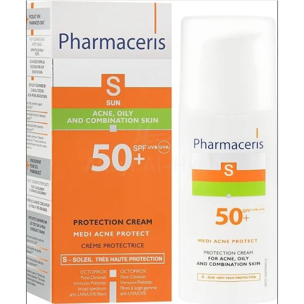 PH.ERIS ACNE/OILY & COMBINATION SKIN PROTECTION SPF50 CREAM 50ML #10102