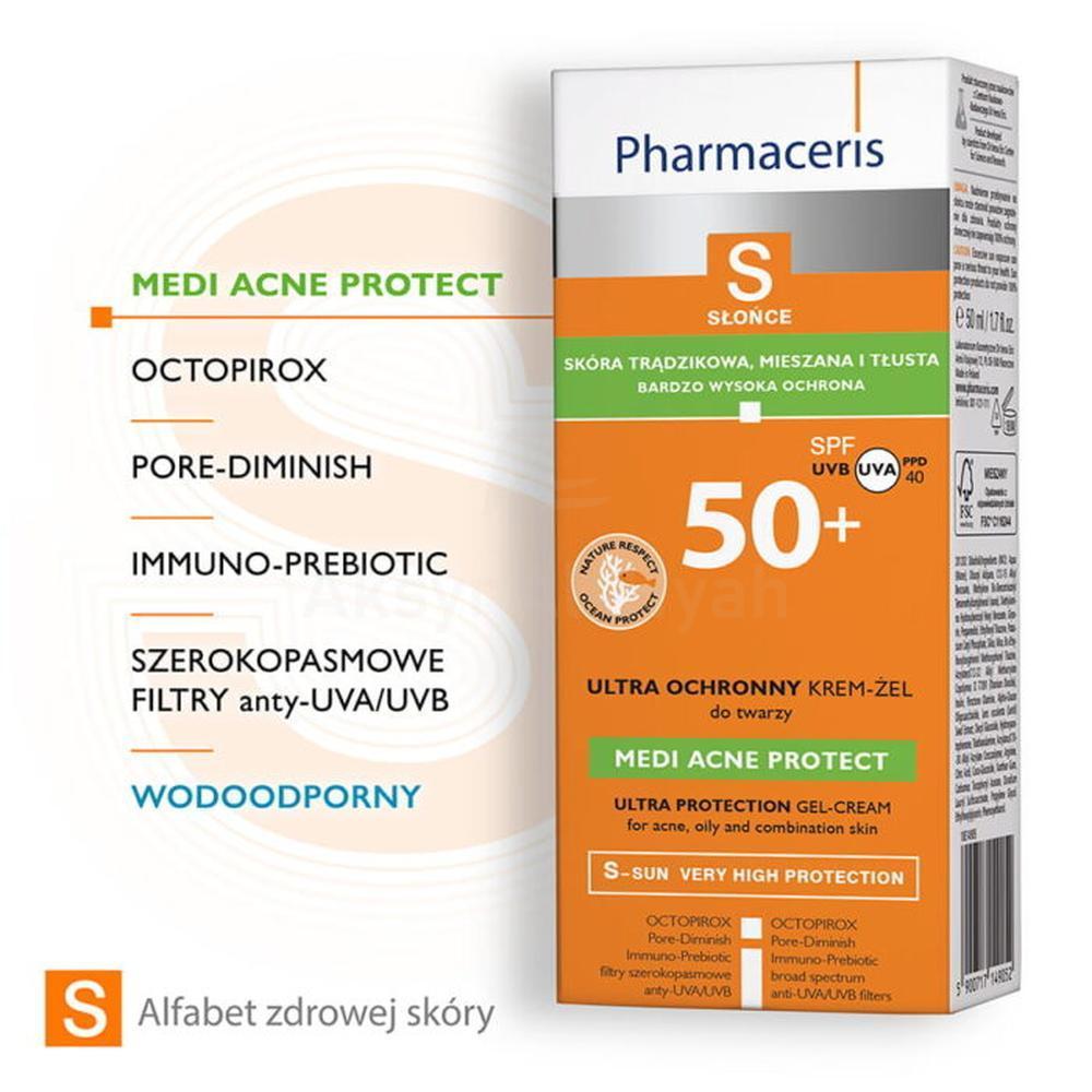 PH.ERIS ACNE/OILY & COMBINATION SKIN PROTECTION SPF50 CREAM 50ML #10102 2