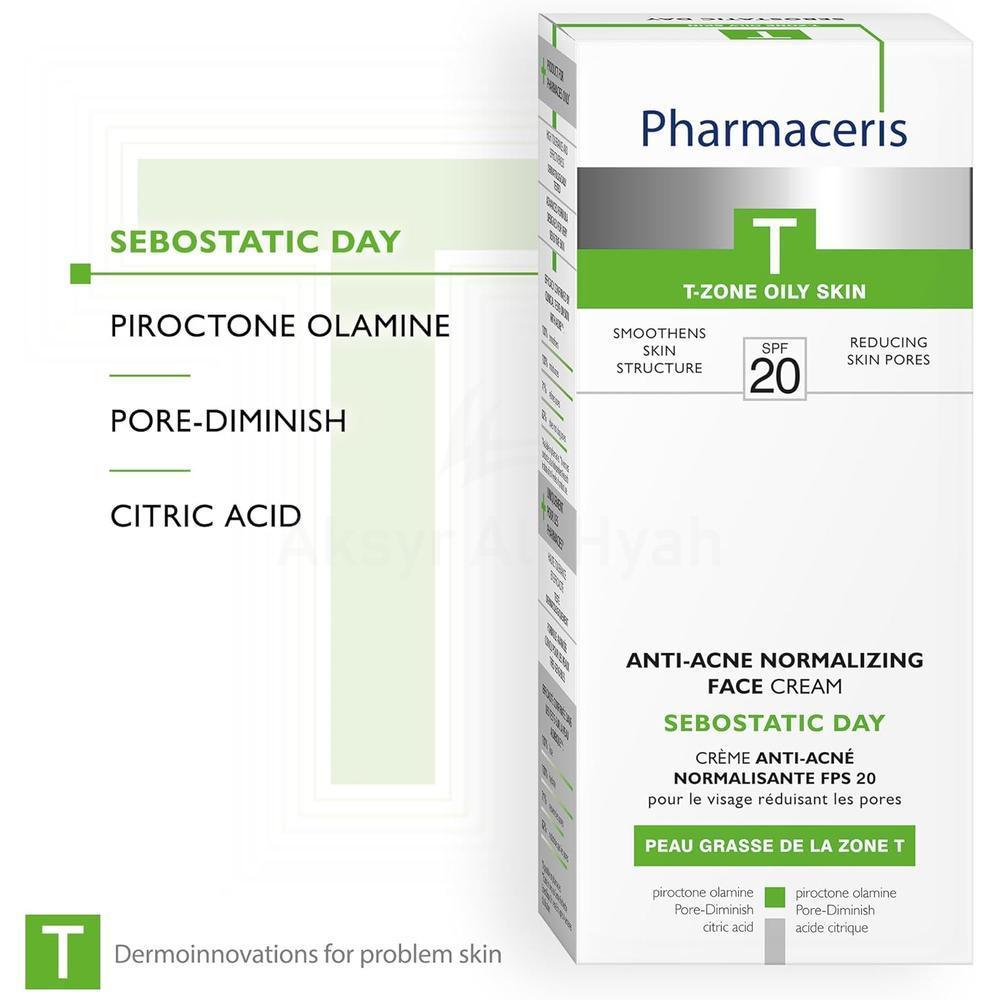 PH.ERIS SEBOSTATIC DAY SPF20 ANTI ACNE FACE CREAM 50ML #10103