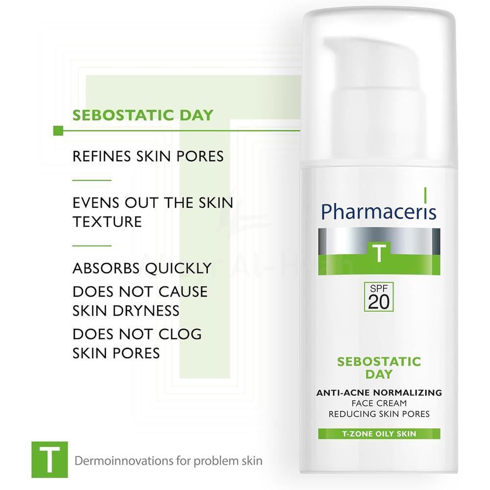 PH.ERIS SEBOSTATIC DAY SPF20 ANTI ACNE FACE CREAM 50ML #10103