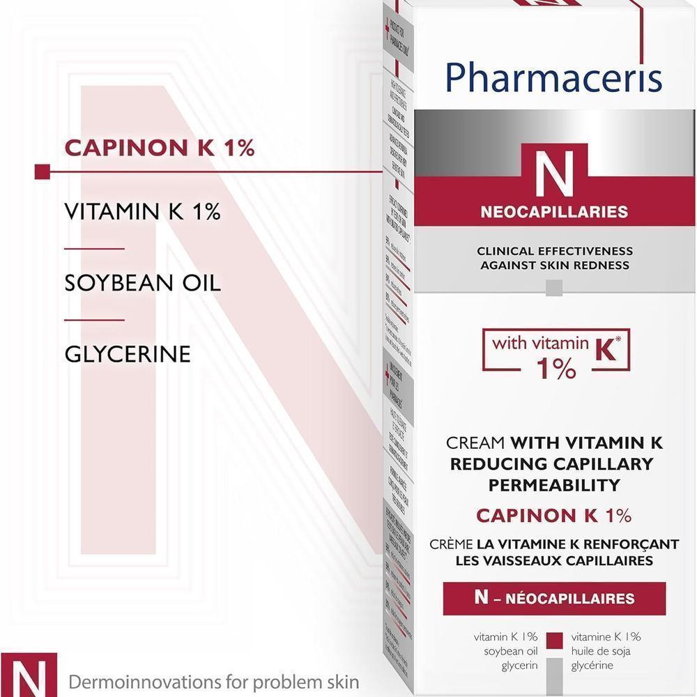 PH.ERIS NEOCAPILLARIES CAPINON K 1% CREAM 30ML #10108 5