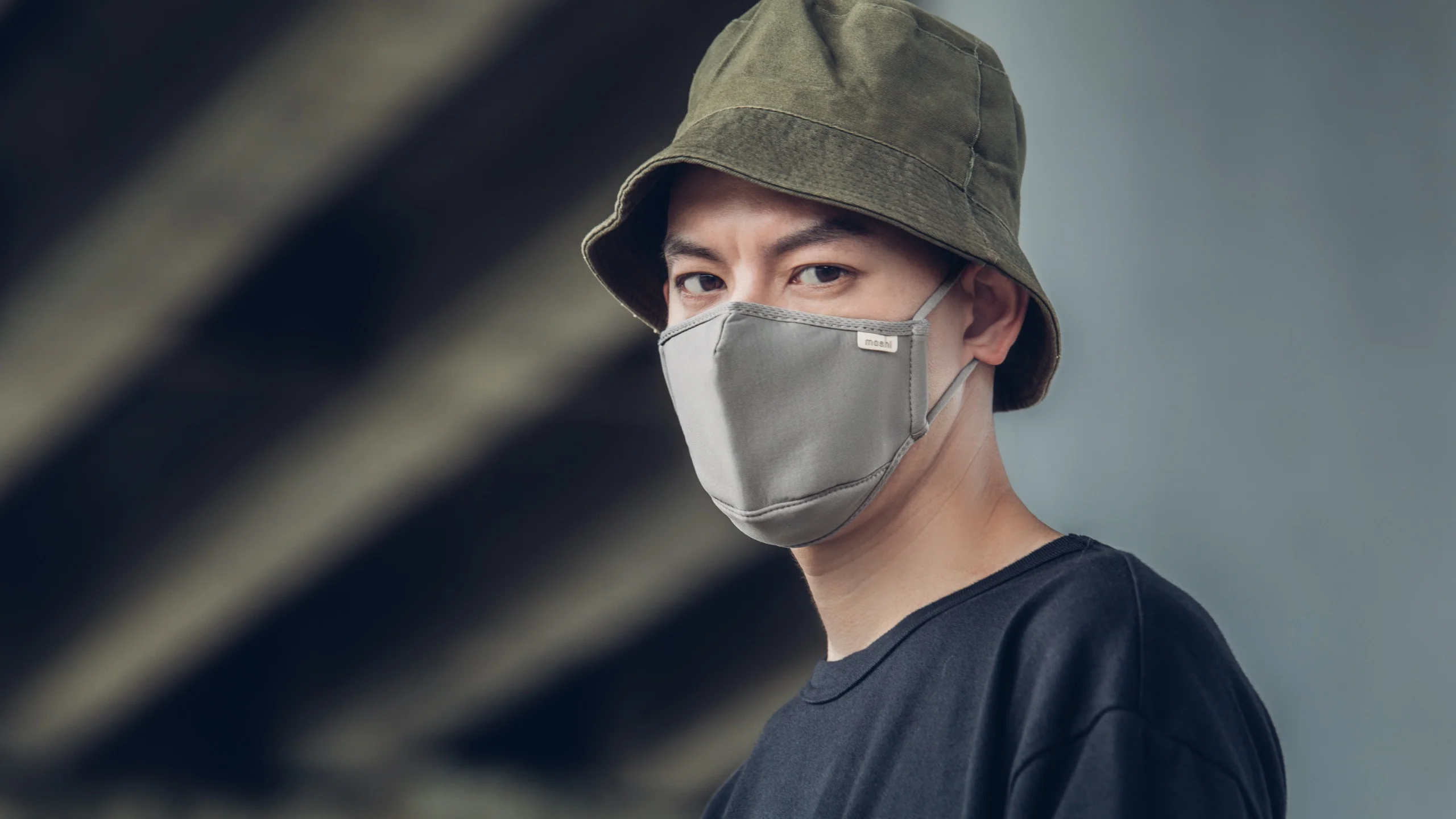 MOSHI OMNI GUARD MASK GREY [L]