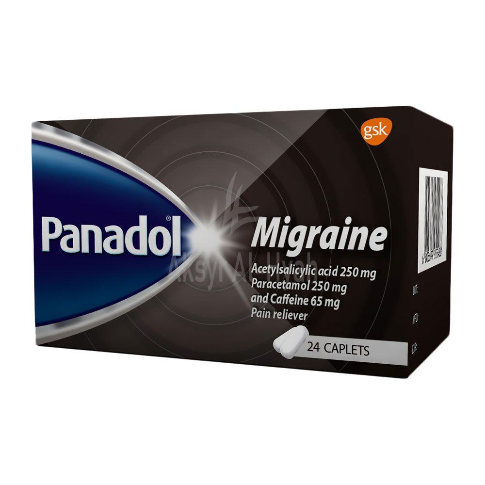PANADOL MIGRAINE TAB 24'S 4