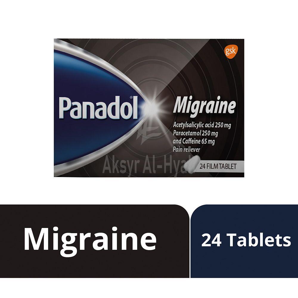 PANADOL MIGRAINE TAB 24'S 1