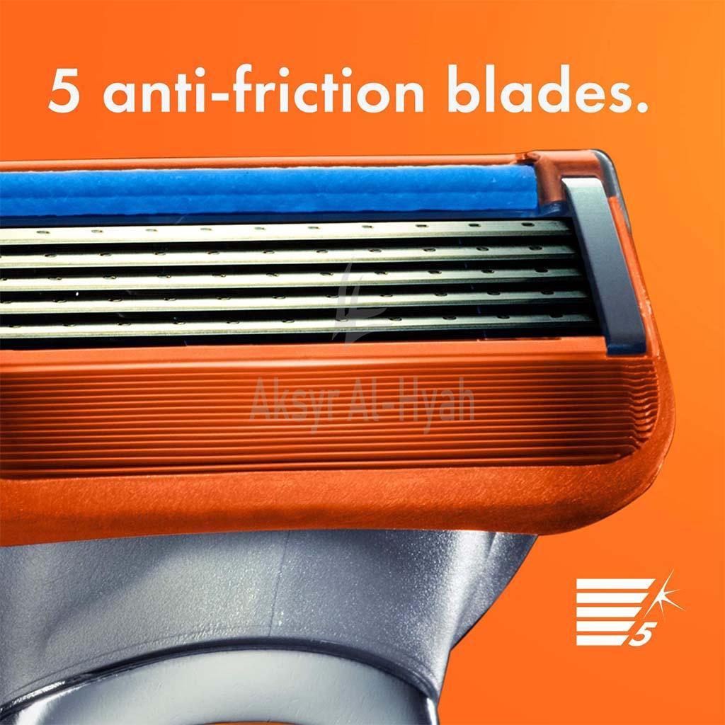 GILLETTE(GG106) FUSION5 POWER RAZOR 4X6 5