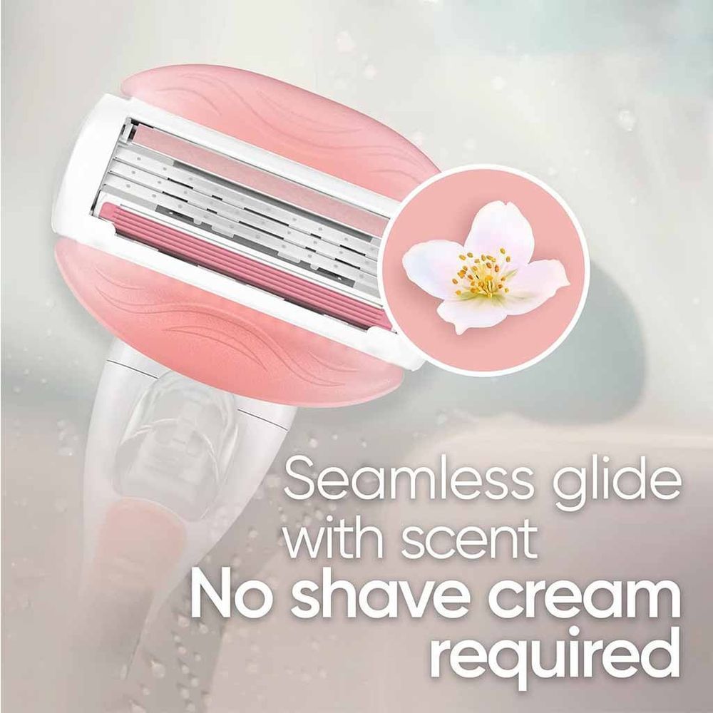 GILLETTE VENUS COMFORTGLIDE SPA BRZ 2 IN 1 RAZOR 1+2'S #1000 1