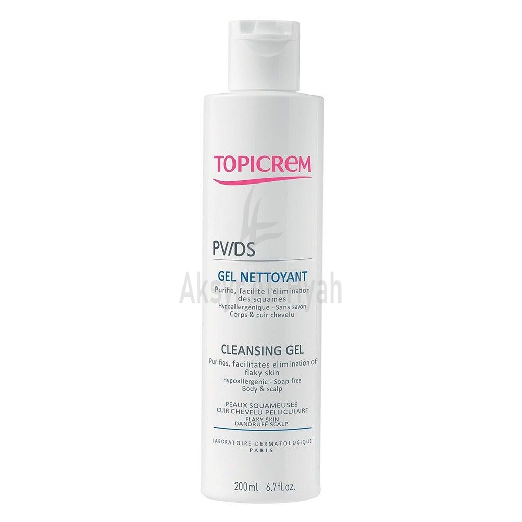 TOPICREM PV/DS CLEANSING GEL 200ML #48532