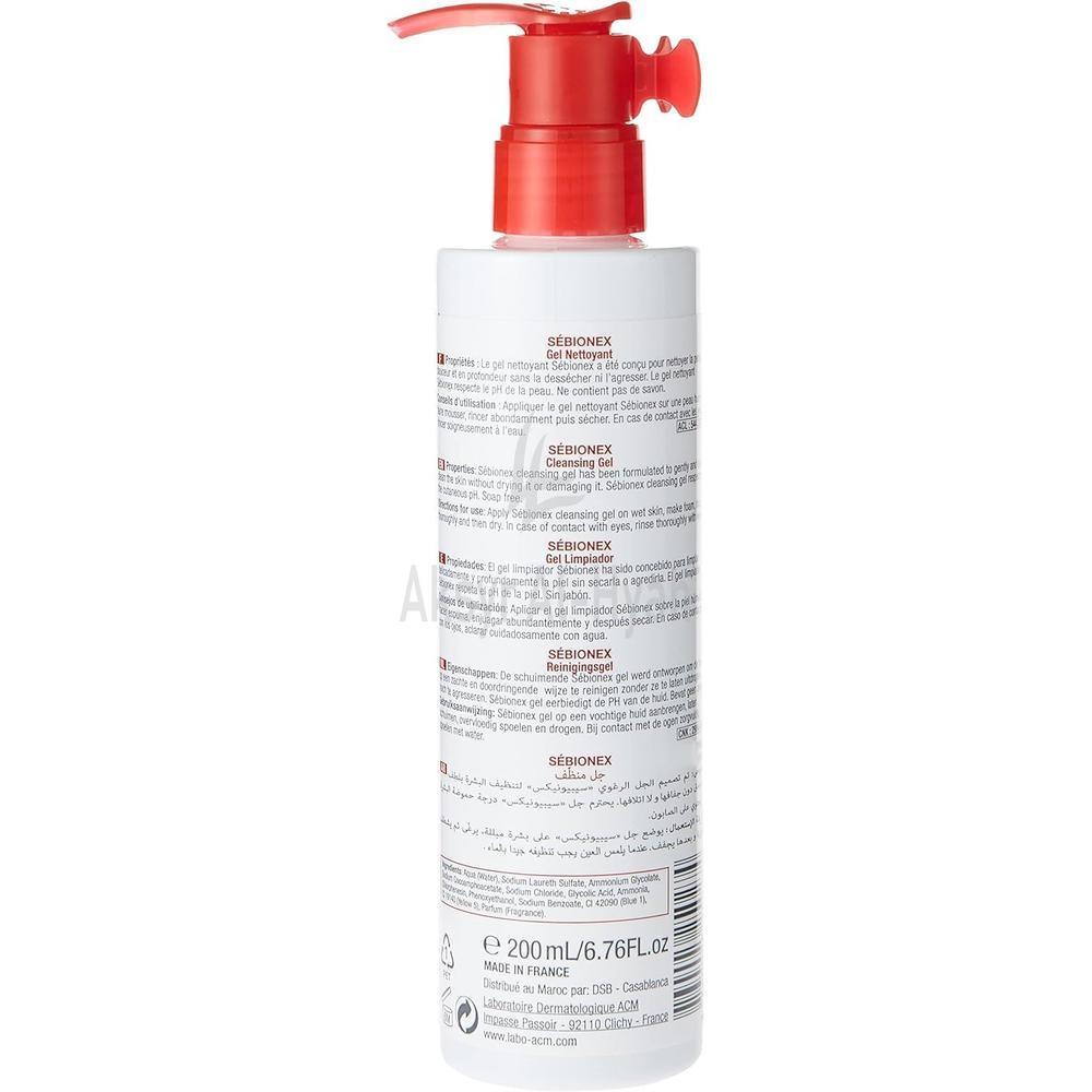 ACM Sebionex Cleansing Gel For Oily And Acne-Prone Skin 200Ml 2