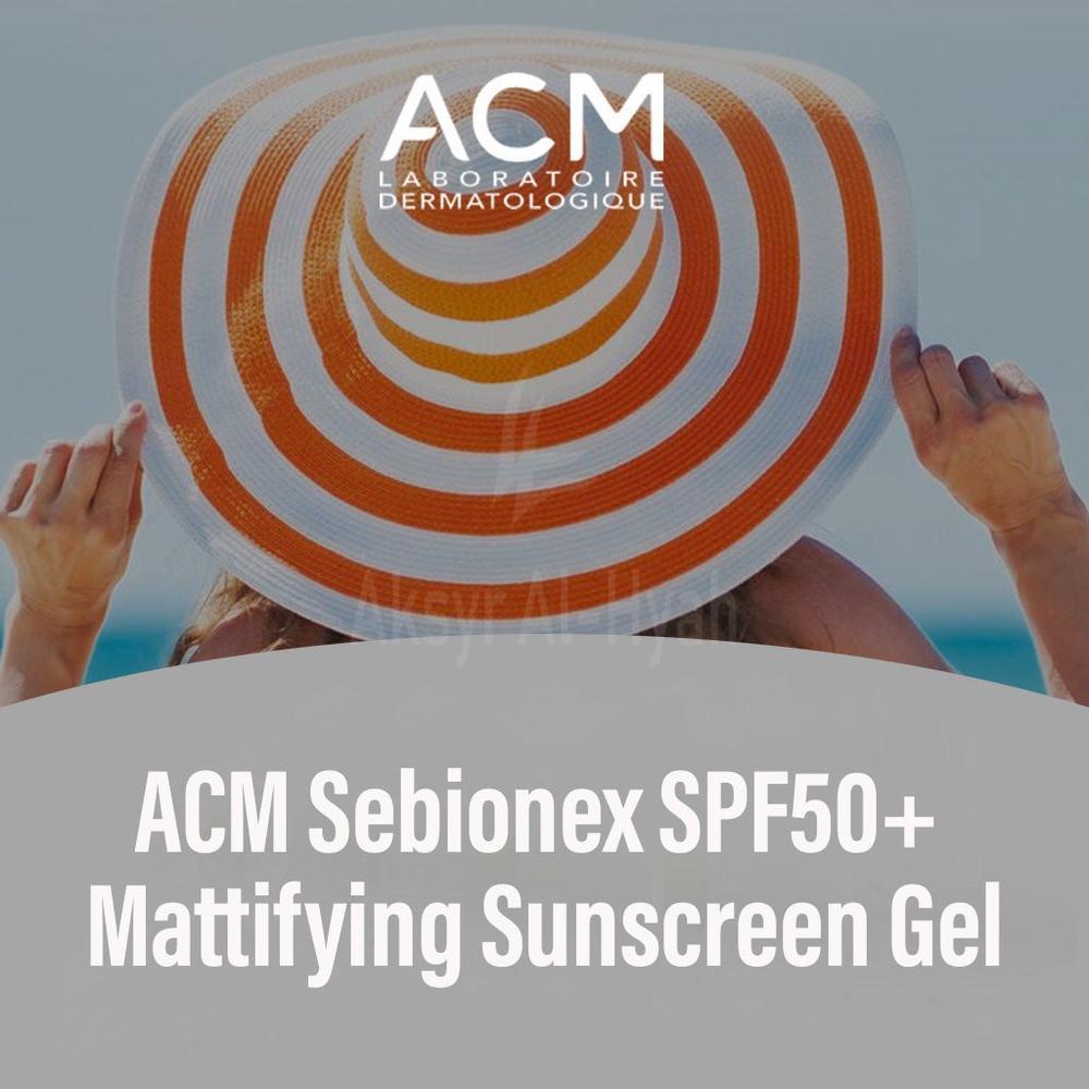 ACM SEBIONEX MATTIFYING SUNSCREEN GEL SPF50 40ML #17673 5