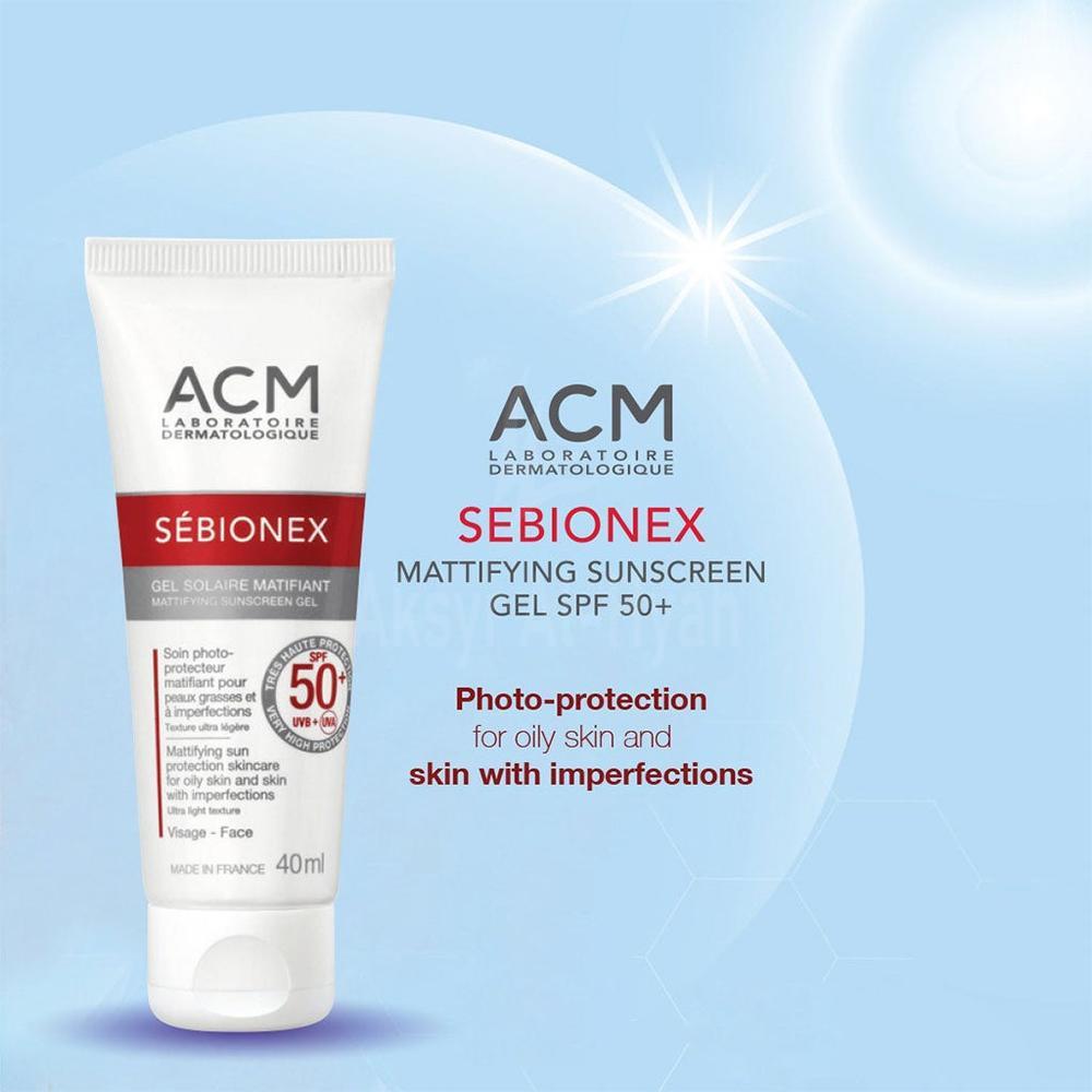 ACM SEBIONEX MATTIFYING SUNSCREEN GEL SPF50 40ML #17673 2