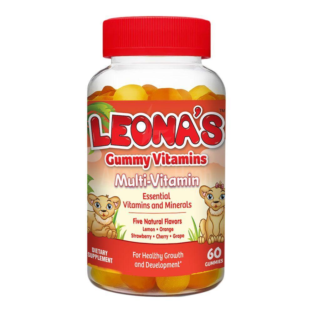 LEONA'S GUMMY MULTI VITAMIN 60'S #15932