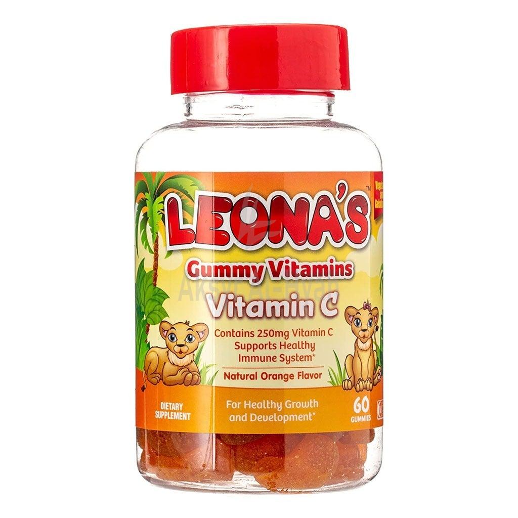 LEONA'S GUMMY VITAMIN C  60'S #15931 1
