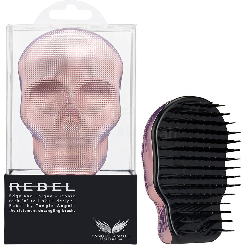 TANGLE ANGEL REBEL  HAIR BRUSH PINK CHROME