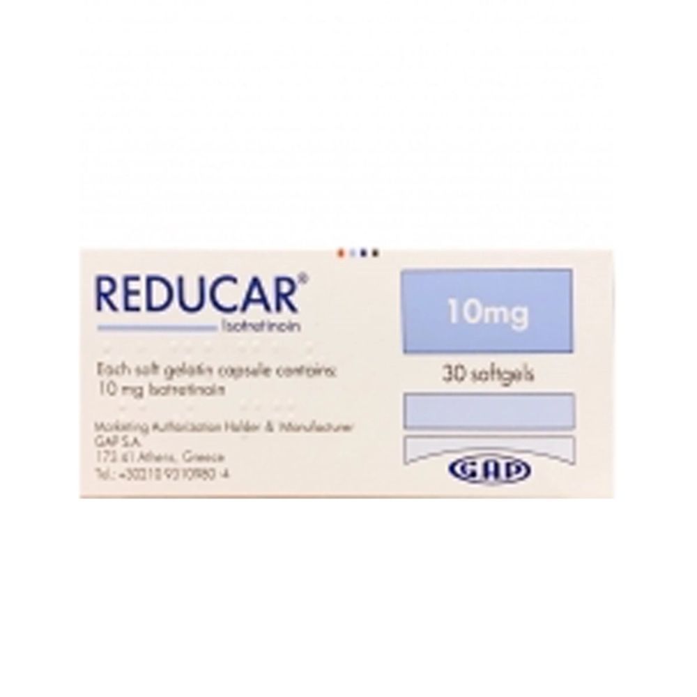 REDUCAR 10MG SOFTGELS 30'S