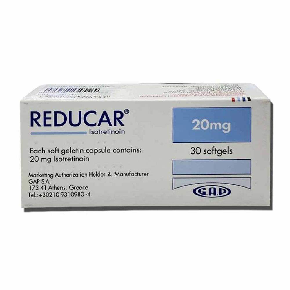 REDUCAR 20MG SOFTGELS 30'S