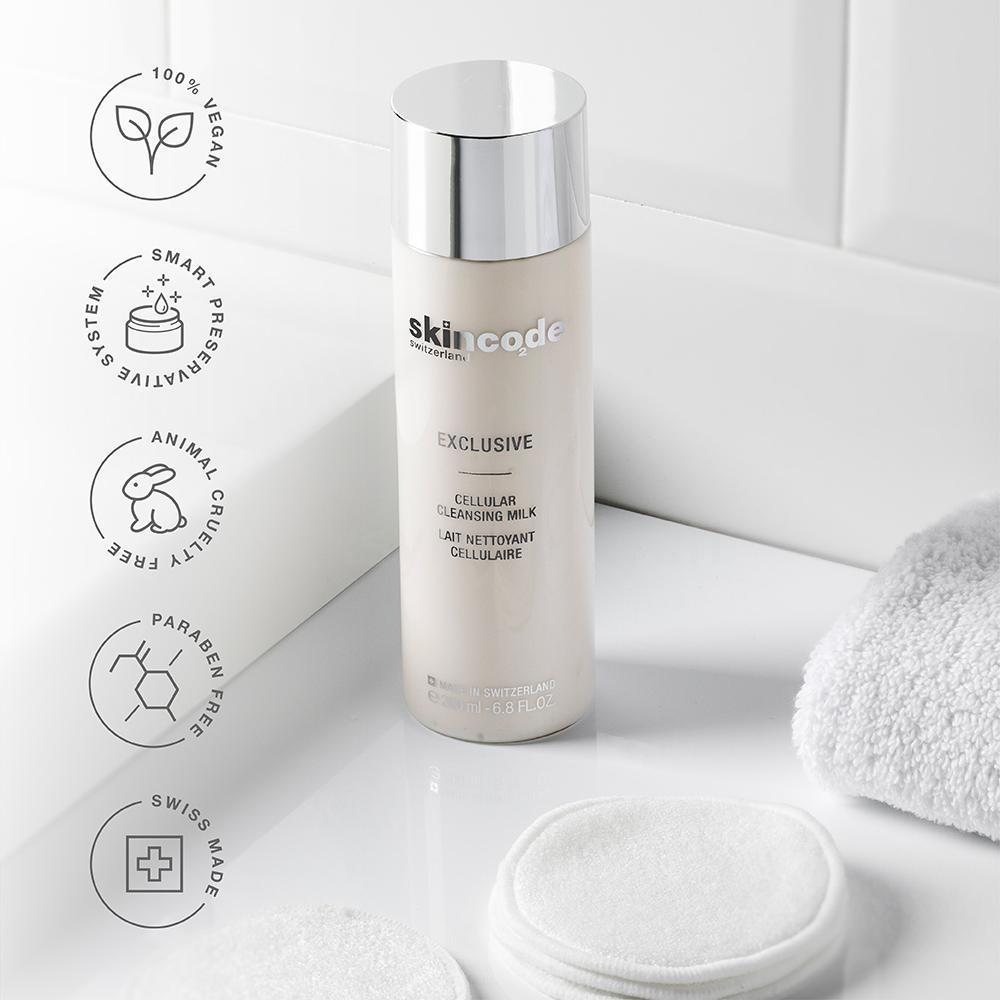 SKINCODE EXC. CELLULAR CLEANSING MILK 200ML #5004.2