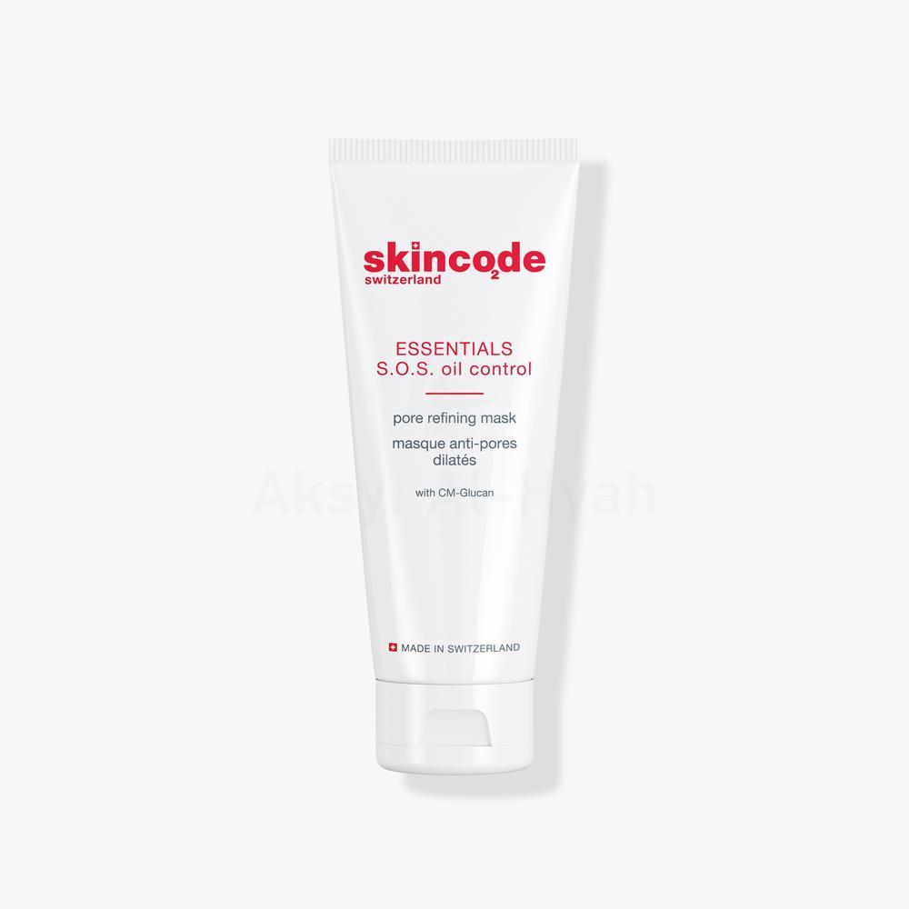 SKINCODE S.O.S OIL CONTROL PORE REFINIG MASK 75ML#1703
