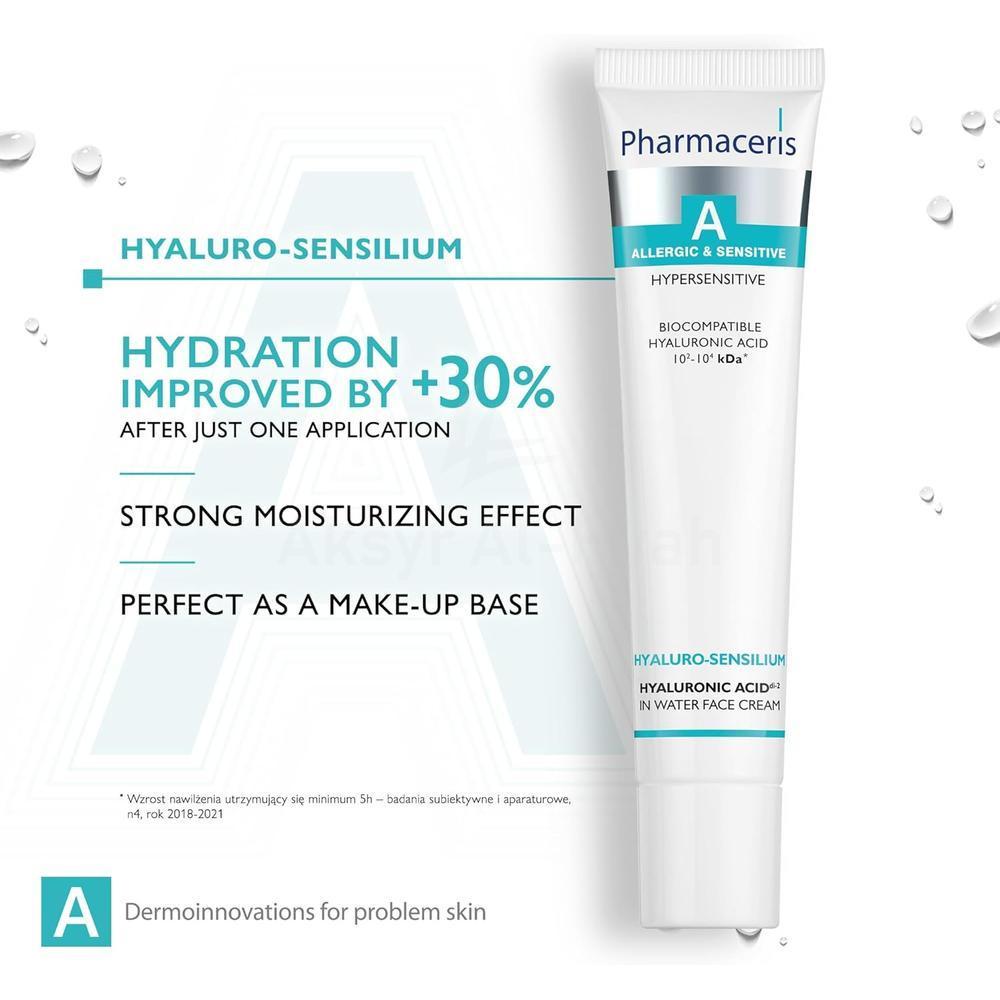 PH.ERIS HYALURO-SENSILIUM WATER FACE CREAM 40ML #10096 3