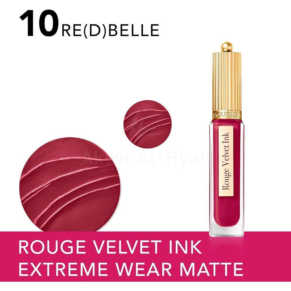 BJS ROUGE VELVET INK 3.5ML # 10 DEEP CHERRY  RED 3