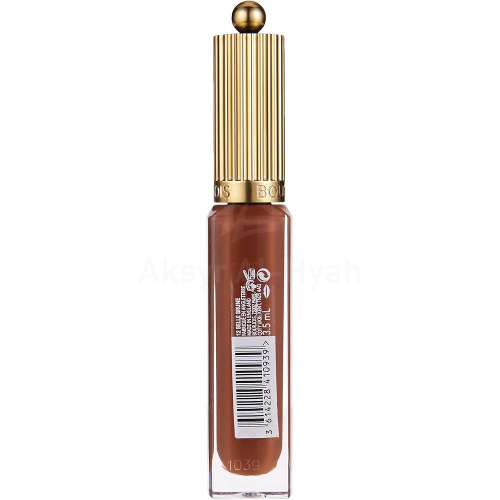 BJS ROUGE VELVET INK 3.5ML # 12 DARK COOL BROWN 1