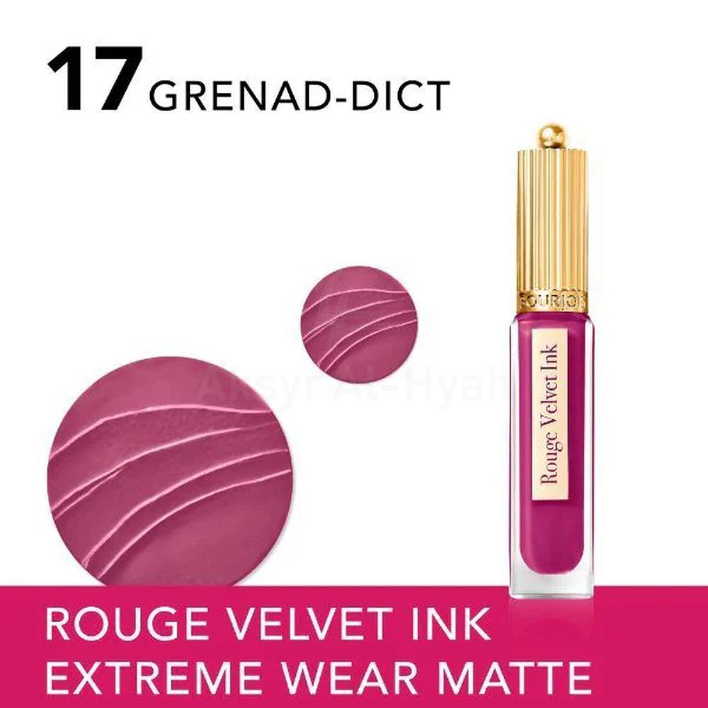 BJS ROUGE VELVET INK 3.5ML # 17 BERRY 1