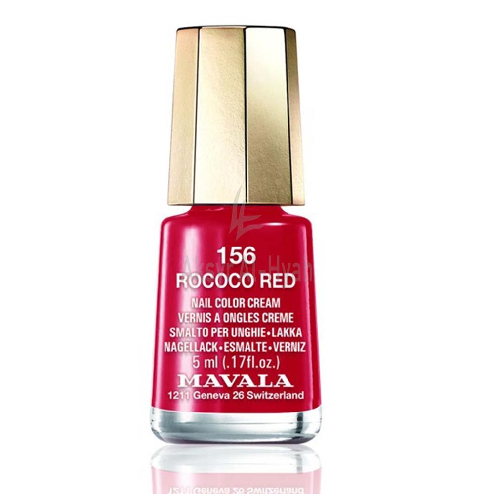 MAVALA NAIL POLISH ROCOCO RED 5ML #156