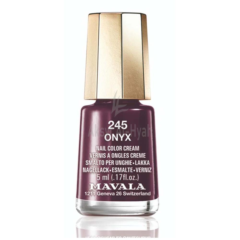 MAVALA NAIL POLISH ONYX 5ML #245