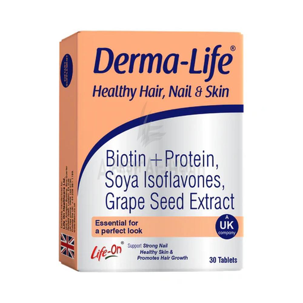 LIFE-ON DERMA-LIFE HAIR NAIL&SKIN TAB 30'S