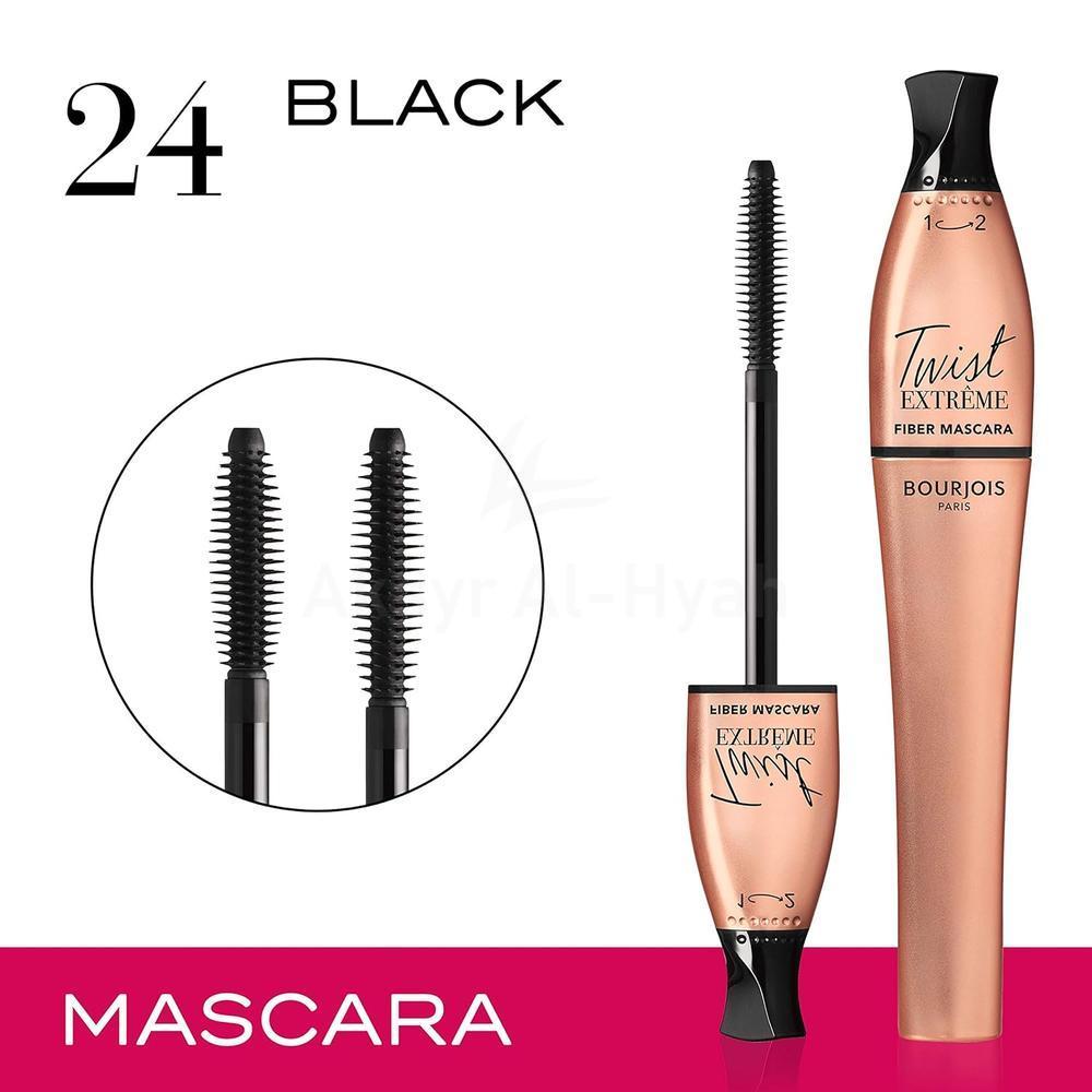 BJS  TWIST EXTREME FIBER MASCARA 24 BLACK 8ML 1