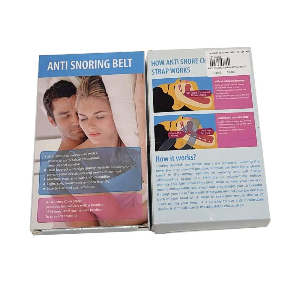 ANTI SNORE CHAIN STRAP/BELT