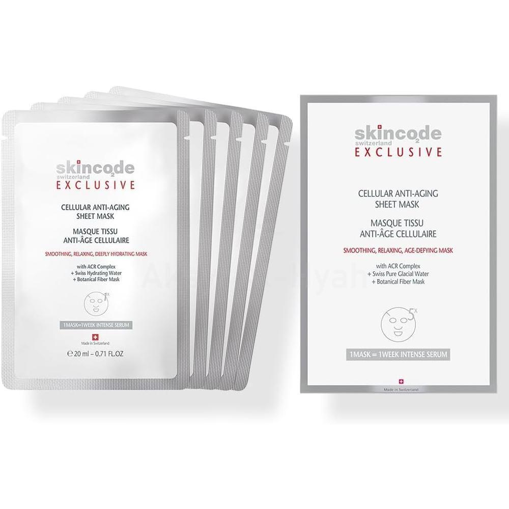 SKINCODE CELL.ANTI-AGEING SHEET MASK 5'S #49178