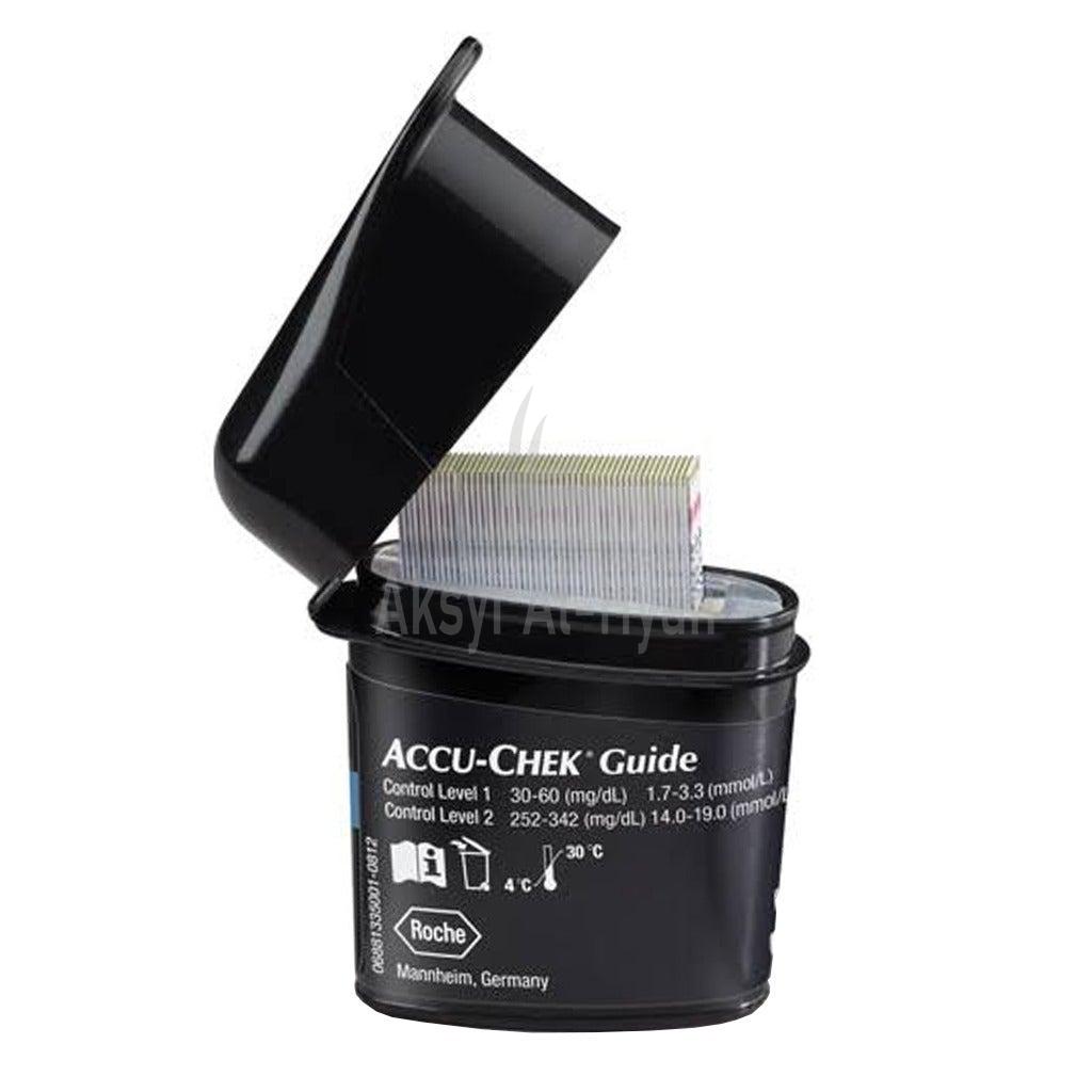 ACCU CHEK GUIDE TEST STRIPS 50'S #60225